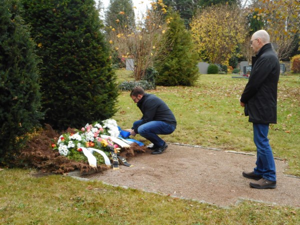 MdL. Dr. Rolf Weigand und Ronny Mildner