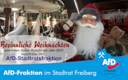 Gesegnetes Weihnachtsfest und beste Wünsche fürs Neue Jahr!