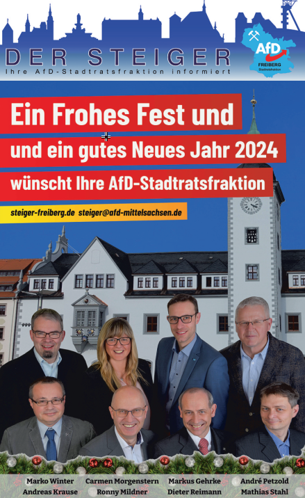 Frohes Fest und beste Wünsche für 2024