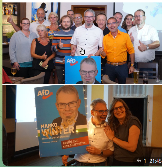 Marko Winter gewinnt den Wahlkreis 17 - Mittelsachsen 1 Marko Winter gewinnt den Wahlkreis 17 - Mittelsachsen 1